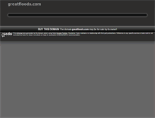 Tablet Screenshot of greatfloods.com